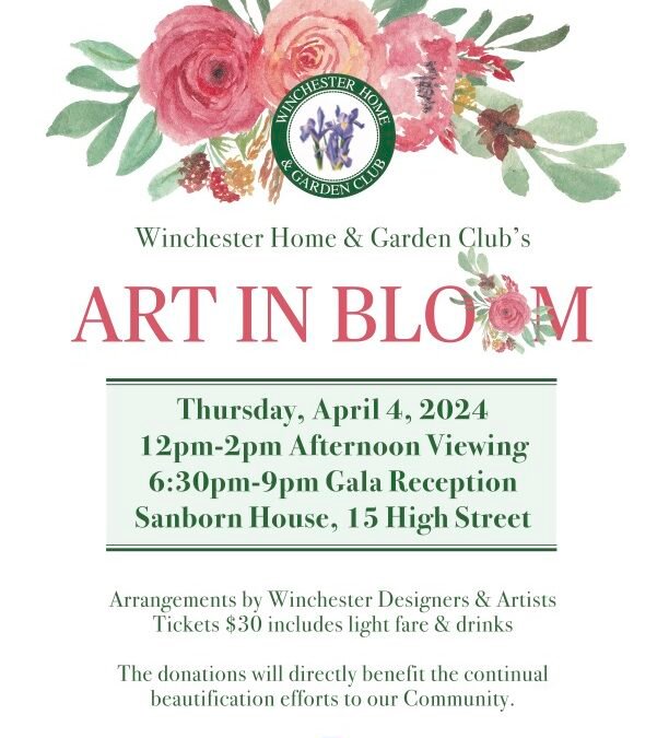 WINCHESTER ART IN BLOOM-DIRECTION SHEET 1